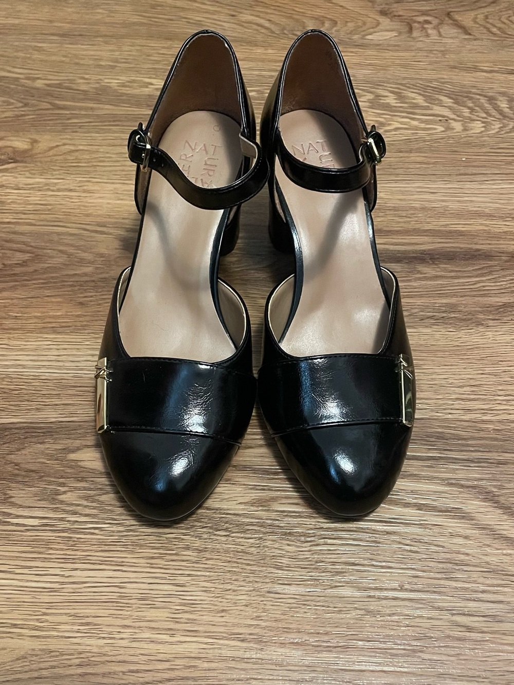 Naturalizer Womens Lavish Ankle Strap Pump Size 9W